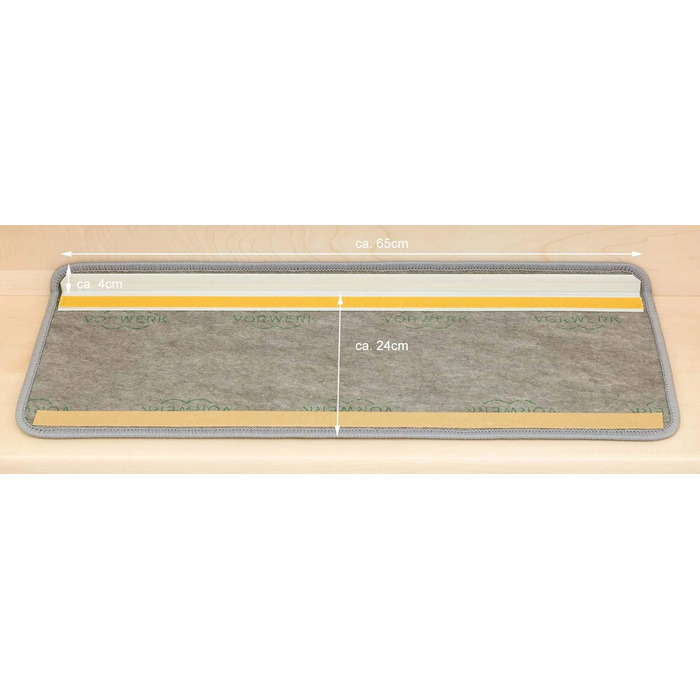 Килимки для ніг Vorwerk Uni одинарні та економ-комплекти бордо прямокутні бордо прямокутні