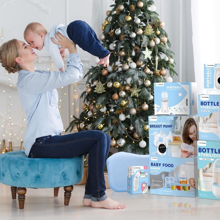 Назальний аспіратор Little Bo Baby силіконовий, синій