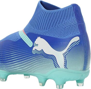 Футбольні бутси PUMA Unisex Future 7 Match Ll Fg/Ag 45 EU Bluemazing Puma White Electric Peppermint
