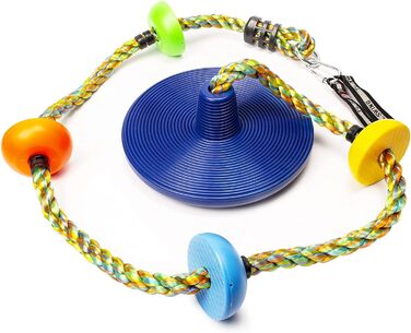 Лазіння мотузкові гойдалки дерево дитячі гойдалки з платформою і диск гойдалки сидіння набір ігровий набір аксесуари (лазіння моту