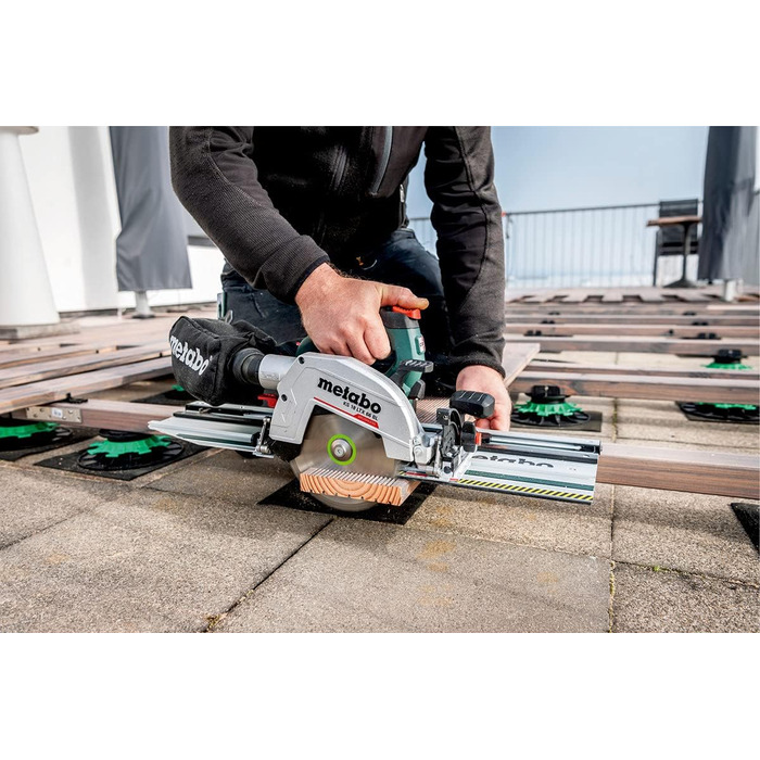 Акумуляторна дискова пила Metabo KS 18 LTX 66 BL 18В - metaBOX 340 - 611866840