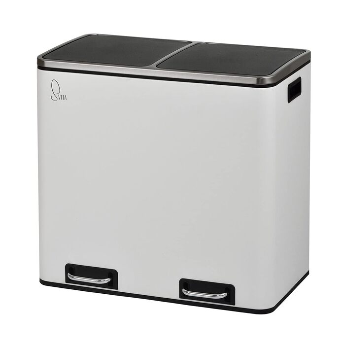 Педальний кошик для сміття 30 літрів внутрішній кошик для сміття дизайн кошик для сміття розділення сміття кошик для паперу органі