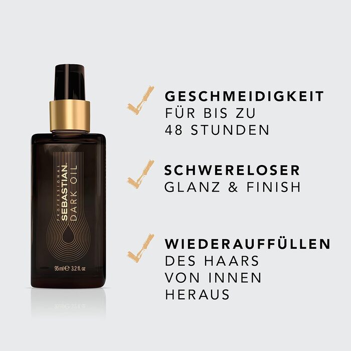 Олія для укладання волосся Sebastian Professional Dark Oil, 95 мл