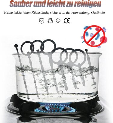 Розкішний набір з 8 уретральних розширювачів, силіконовий уретральний розширювач, багатофункціональні пробки, секс-іграшки, пеніс, стимуляція простати, еротична секс-іграшка для чоловіків, соло (чорний)