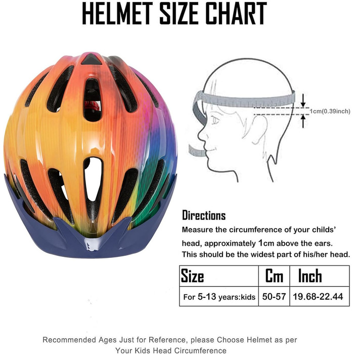 Велосипедний шолом дитячий Хлопчики 52-58см, Дитячий Велосипедний Шолом зі Світлом Дитячий Велосипедний Шолом Дівчатка Дитячий Шол