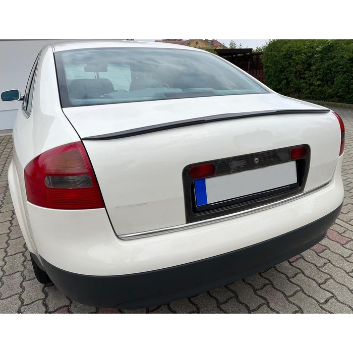 Підходить для Audi A6 S6 C5 4B Седан Багажник Задній спойлер Кромка не забарвлена монтажною стрічкою