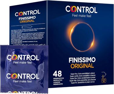 Презервативи Control Finissimo Original Extra Thin 0,05 мм 48 шт. FINISSIMO (0,05 мм) 48