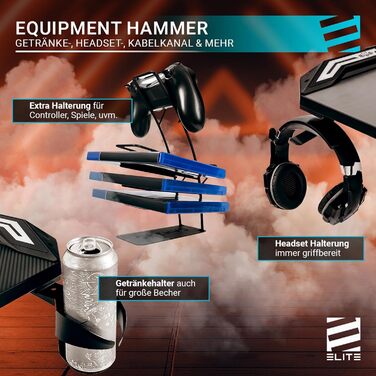 Ігровий стіл ELITE EVO з RGB-підсвічуванням та дистанційним керуванням