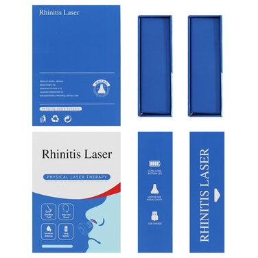 Прилад для назальної терапії з червоним світлом Horuili, заспокійливий пристрій для носа, фізіотерапія Полегшення носа, усунення закладеності та дискомфорту в носі