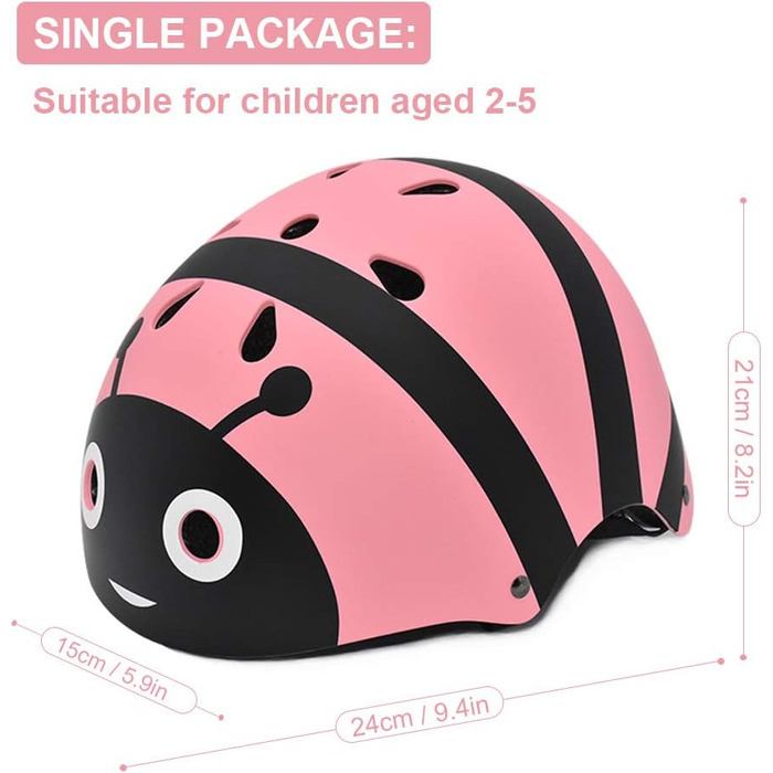 Дитячий шолом для 2 3 4 5 років хлопчики дівчатка, розмір 50-54 см, регульований дитячий велосипедний шолом молодіжний шолом фігур