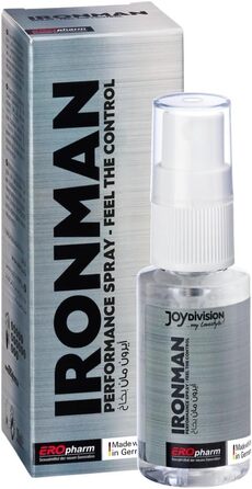 Спрей IRONMAN PERFORMANCE, 30 мл, тривале задоволення, спрей для пеніса