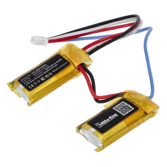 Акумулятор, сумісний з JBL GSP981438 2S - літій-полімерний 800 мАг - для Soundgear