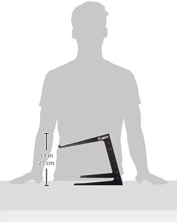 Стійка для ноутбука Adam Hall Stands SLT 001 E, чорна