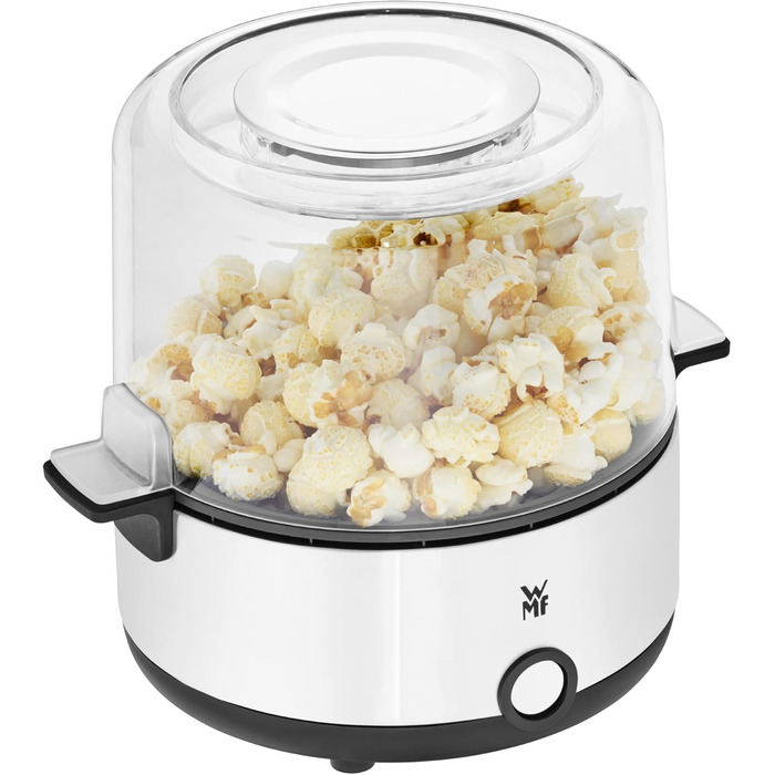 Кухонна міні-машина для попкорну для дому, виробник попкорну, гаряча плита з покриттям, кришка як миска для подачі, отвір для розтоплення масла, попкорн з цукром і сіллю, компактний, матовий з нержавіючої сталі