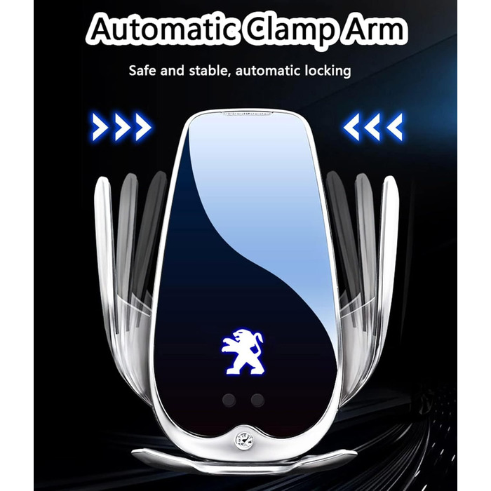 Автомобільний тримач мобільного телефону REDAEL для Peugeot 308 2016-2013, автомобільний тримач мобільного телефону, що обертаєтьс