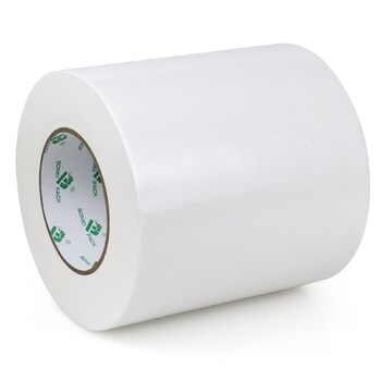 Клейка стрічка, біла, 150 мм x 50 м, міцна клейка стрічка