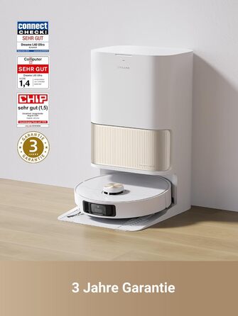 Робот-пилосос з функцією миття підлоги та підйомною шваброю, висувною та підйомною бічною щіткою, силою всмоктування 11 000 Па, са