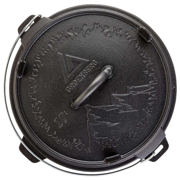 Казан з кришкою Groenberg Askja Pot 33 cm / 10 L Black (266018)