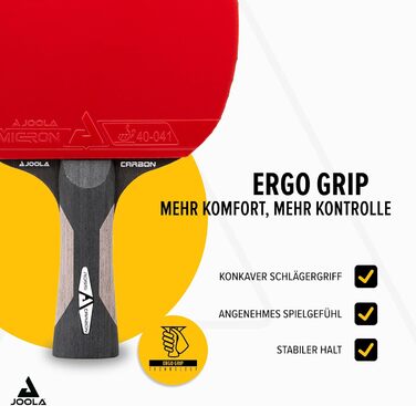 Професійна ракетка для настільного тенісу JOOLA Rosskopf Carbon – схвалена ITTF