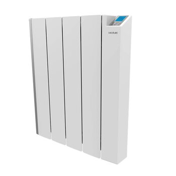 Керамічний панельний обігрівач Cecotec ReadyWarm 4000 Thermal Ceramic Connected з Wi-Fi, 1000 Вт, 4 модулі з литого алюмінію та кераміки, таймер, захист IPX4, 4 режими роботи, для приміщень до 12 м