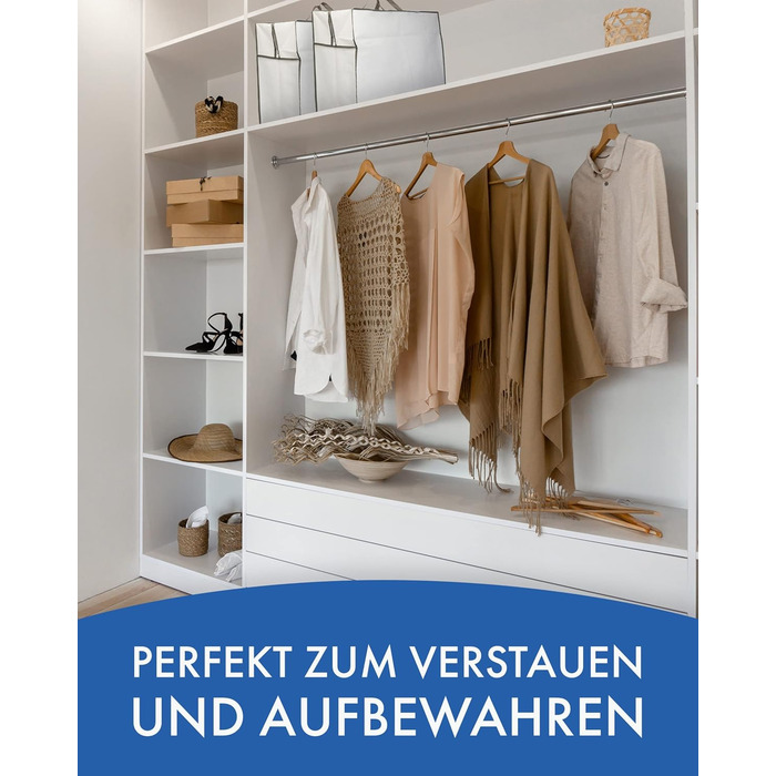 Сумка для зберігання ковдр та подушок біла - Сумка для зберігання велика - Сумка для постільної білизни на блискавці - Дихаюча сум