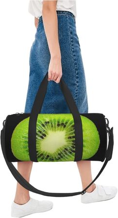 Спортивна сумка для подорожей Киві, чорна, універсальний розмір