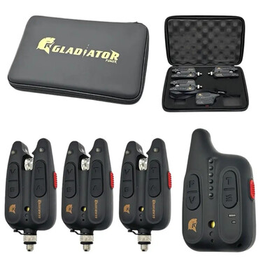 Набір сигналізаторів GLADIATOR RF1118 3+1 Black з пейджером