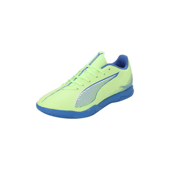 Футбольні бутси Puma Unisex Kinder Ultra 5 Play ItSoccer 40 EU Fizzy Apple Puma White Bluemazing