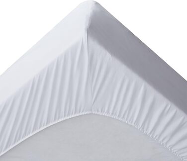 Наматрацник R.SHARE 180x200 см, м&39який топпер 180x200 см, дихаюча обгортка 360, потовщений топпер, можна прати, 3D-сітчастий чохол, сертифікований Oeko-Tex, білий, 180x200 см