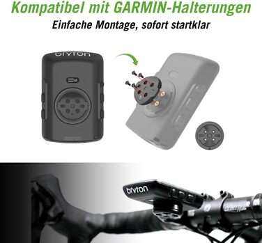 Велокомп'ютер Bryton Rider 650 E, 2.8 дюйма, ANT/BLE, Електроніка/Пластик, Чорний