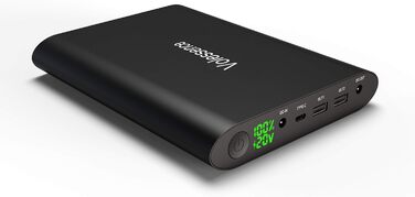 Портативний зарядний пристрій для ноутбука, планшета, телефону і не тільки, 50000mAh Laptop Power Bank 5/8.4/9/12/16/20V