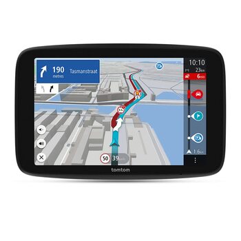 Навігаційна система для вантажівок TomTom GO Expert Plus Premium Pack (7-дюймовий дисплей, ведення маршруту та об&39єкти інфраструктури для великих транспортних засобів, включаючи TomTom Traffic, карти світу, попередження про обмеження руху в режимі реаль
