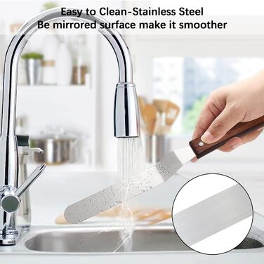 Кутова піддон, 4 шт. Кутові піддони для торта Набір малих і довгих розкиданих піддонів з нержавіючої сталі, професійний ніж для то