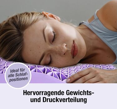 Подушка Relax Vital Dream зі зняттям тиску Подушка для шиї - Подушка для голови - Подушка проти хропіння - Подушка для здоров&39я - Найкраща подушка для тих, хто спить на боці - Ортопедична подушка