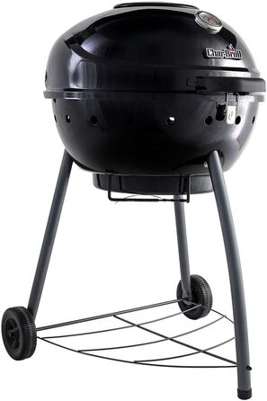 Кульковий гриль Char-Broil Kettleman для рівномірного нагріву та економії вугілля