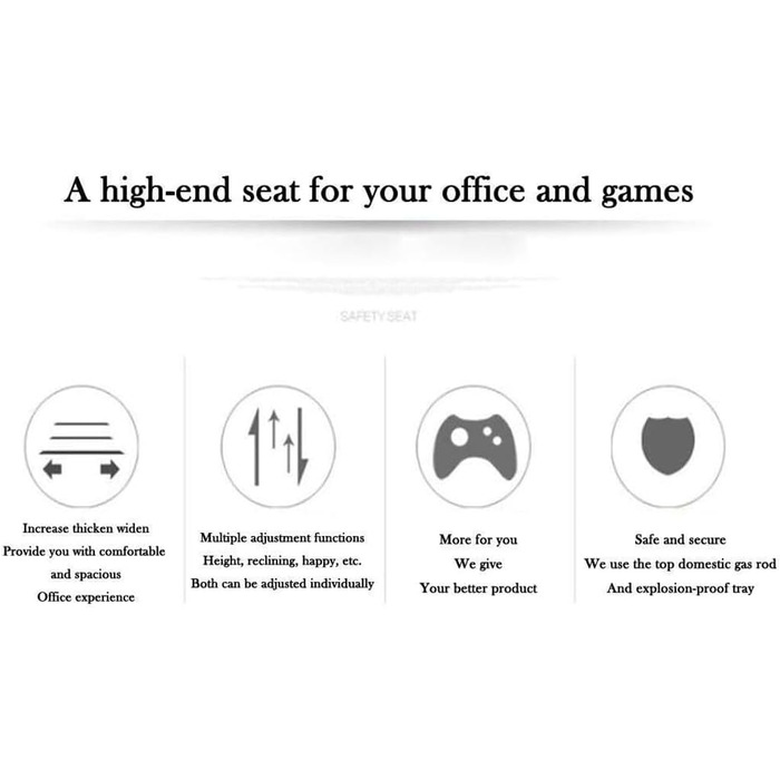 Комп&39ютерне крісло, ігрове крісло, крісло для кіберспорту, крісло-реклайнер, крісло для кіберспорту, комп&39ютерне крісло для домашнього офісу