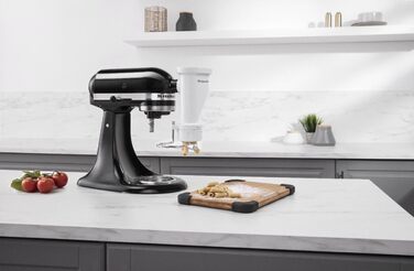 Насадка для преса для пасти KitchenAid KSMPEXTA, нержавіюча сталь, білий/пишний сад