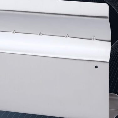 Дошка для ключів RICOO з полицею, MB6001, зберігання ключів, дошка для ключів, магнітна дошка, нержавіюча сталь, 30x7x20, дошка ог