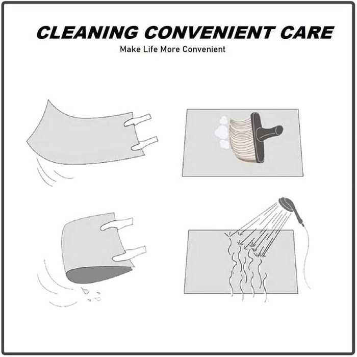 Протиковзкий килимок KINGGOO з діатомової землі для кухні, швидковисихаючий та абсорбуючий, миється, протиковзкий килим для зони кухонної раковини 60x180 см, діатомова земля