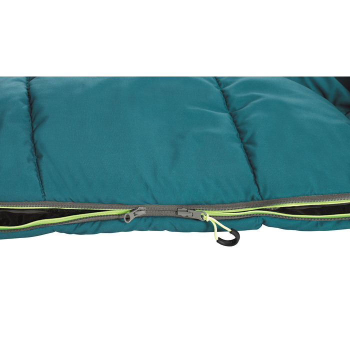 Спальний мішок Outwell Pine Prime/-1°C Turquoise Left (230345)