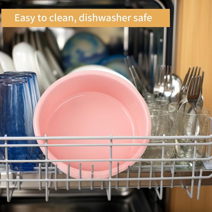 Форми для яєць Air Fryer, 13.3 см, аерофритюрниця Силіконові рамекіни з антипригарним покриттям, духовка та мікрохвильова піч, багаторазові, харчові аксесуари для фритюрниці для приготування їжі, випічки, 4 рожеві 13,3 см