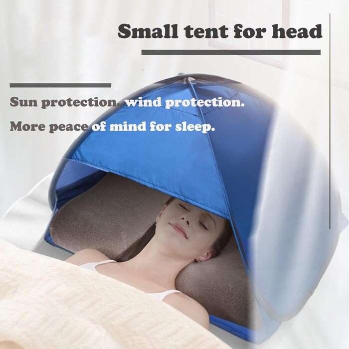 Розкладний намет Head, міні-пляжний намет із сонцезахисним тентом, автоматичний миттєвий намет, міні-парасолька, розкладний міні-пляжний намет для кемпінгу, пікніків та пляжу на свіжому повітрі
