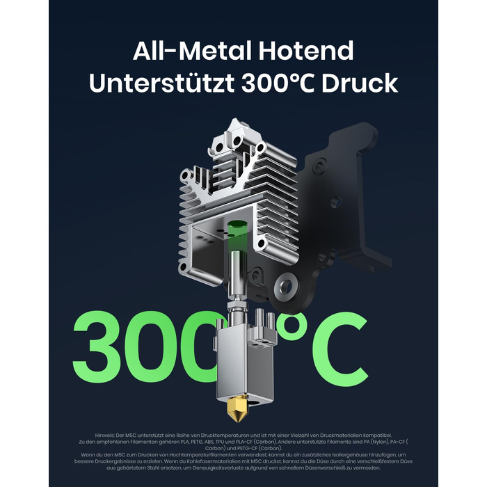 Принтер AnkerMake M5C, високошвидкісний 3D-друк 500 мм/с, точність 50 мкм, суцільнометалевий гарячий наконечник, 3D-друк до 300 ,