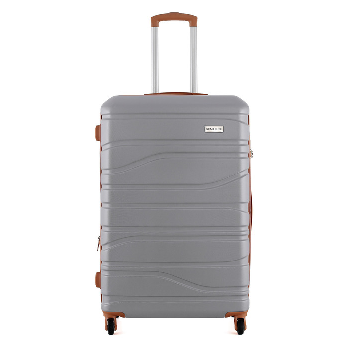 Валіза Semi Line 28' (L) Light Grey (T5715-3)