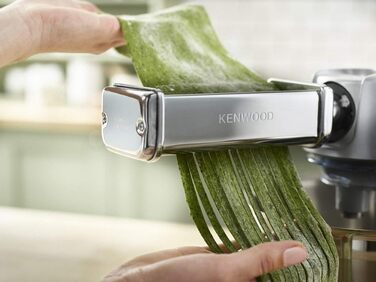 Насадка для пасти Trenette Kenwood KAX983ME, аксесуар для кухонних комбайнів, сріблястий