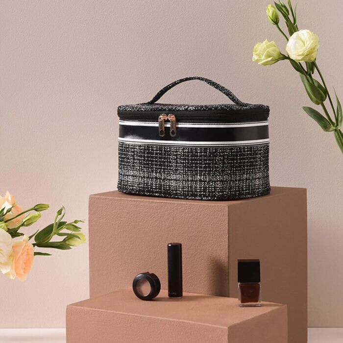 Водонепроникний органайзер для дорожньої косметики з великим простором для жінок, синій, один розмір