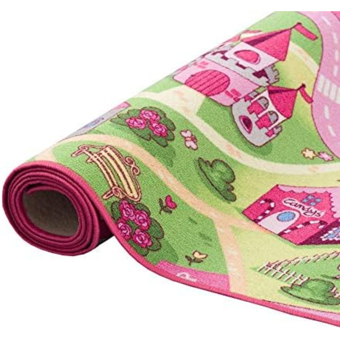 Дитячий ігровий килимок Snapstyle для дівчаток Rosa Village в 24 розмірах 80х160 см
