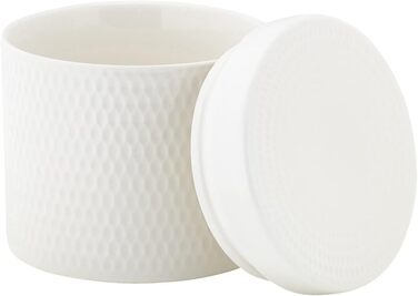 Банка для зберігання Maxwell & Williams DV0183 місткість 600 мл білий фарфор діаманти рельєфна текстура, подарункова коробка