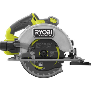 Безщіткова акумуляторна портативна дискова пила RYOBI 18 В ONE RCS18BL-0, пильний диск 184 мм, налаштування без інструменту, без а