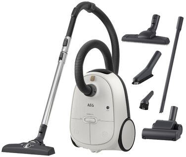 Пилосос із мішком AEG HYGIENIC 6000, 850 Вт, 3 роки гарантії, AB61H6SW Matt Wei